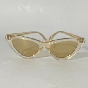 Authentic See Eyewear 9287 C34 51mm Crystal Peach Cat Eye